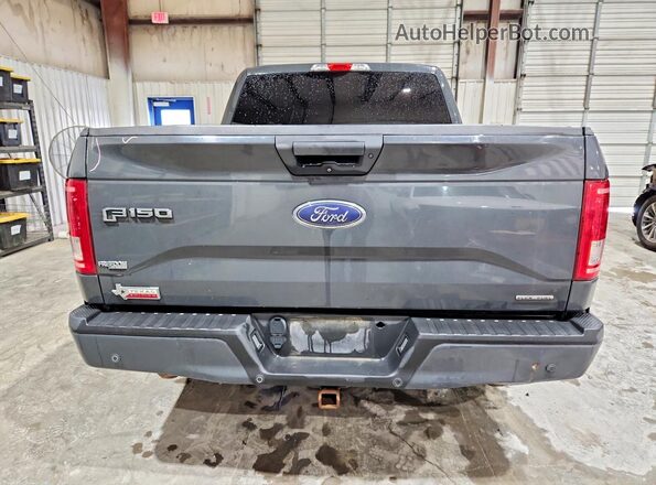 1FTEW1CF0GKF44443 2016 FORD F150 Gray Հետևի տեսք