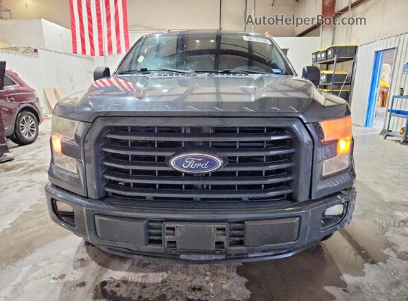 1FTEW1CF0GKF44443 2016 FORD F150 Gray Դիմացի տեսք