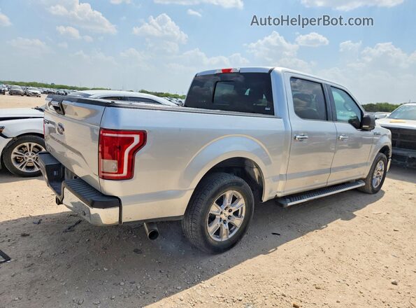 1FTEW1CF0HFB09562 2017 FORD F150 Silver უკანა მარჯვენა