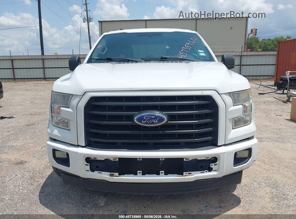 1FTEW1CF0HKD69788 2017 FORD F150 White Widok zestawu wskaźników
