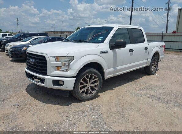 1FTEW1CF0HKD69788 2017 FORD F150 White Przód lewy