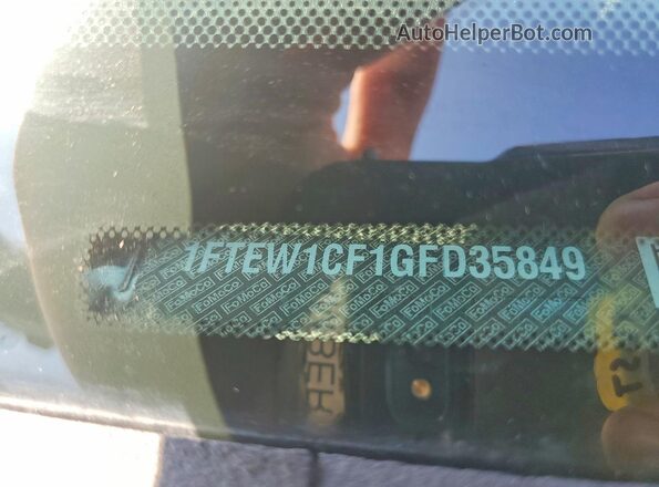 1FTEW1CF1GFD35849 2016 FORD F150 Синий Вид подкапотного пространства
