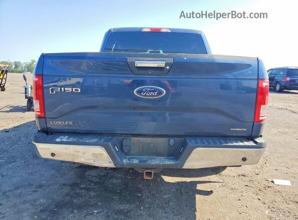 1FTEW1CF1GFD35849 2016 FORD F150 Синий Вид сзади