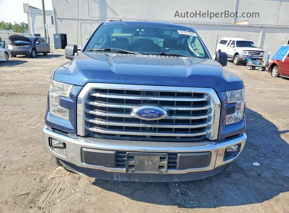 1FTEW1CF1GFD35849 2016 FORD F150 Синий Вид спереди