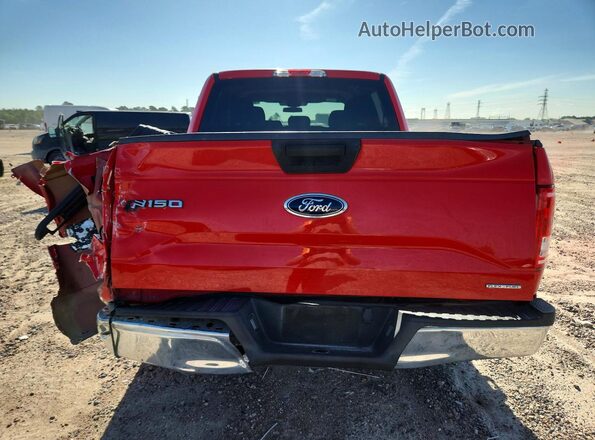 1FTEW1CF1GKE05437 2016 FORD F150 Red Vista trasera