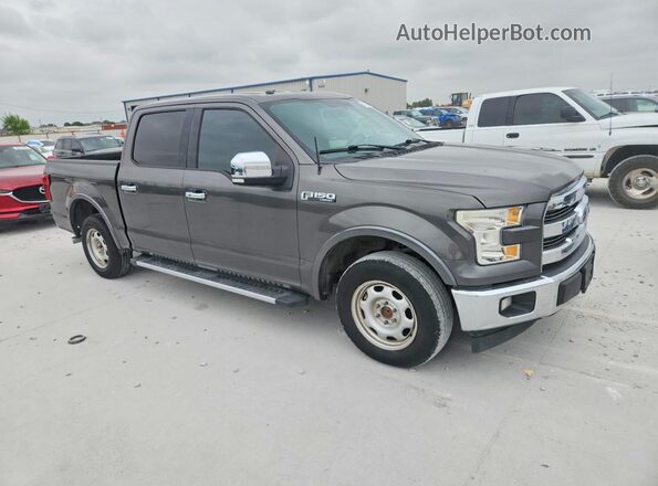 1FTEW1CF1HKC97371 2017 FORD F150 Gray Առջևի աջ