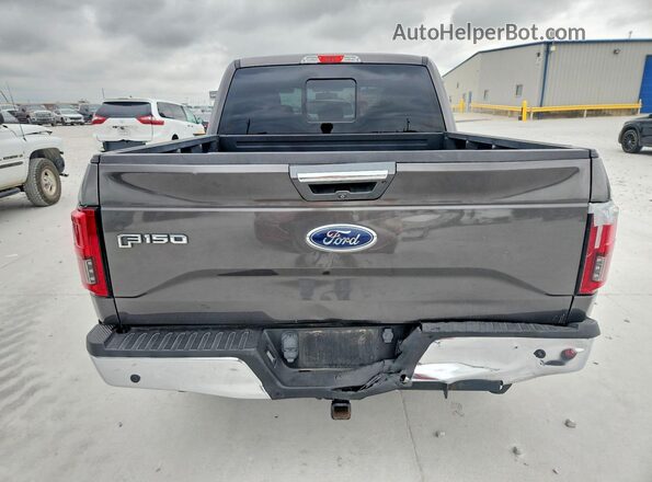1FTEW1CF1HKC97371 2017 FORD F150 Gray Հետևի տեսք