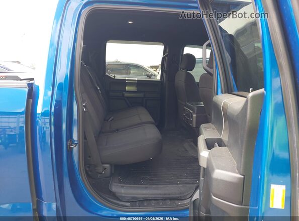 1FTEW1CF1HKE48581 2017 FORD F150 Blue Вид наклейки з VIN-кодом