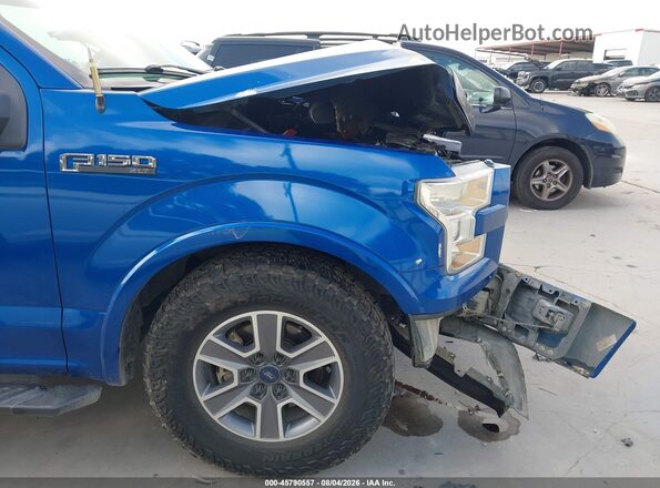 1FTEW1CF1HKE48581 2017 FORD F150 Blue 
