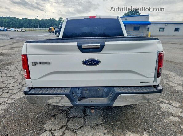1FTEW1CF2GFA12247 2016 FORD F150 White Вид ззаду