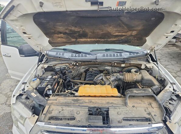 1FTEW1CF2GFA12247 2016 FORD F150 White Вид задньої частини салону