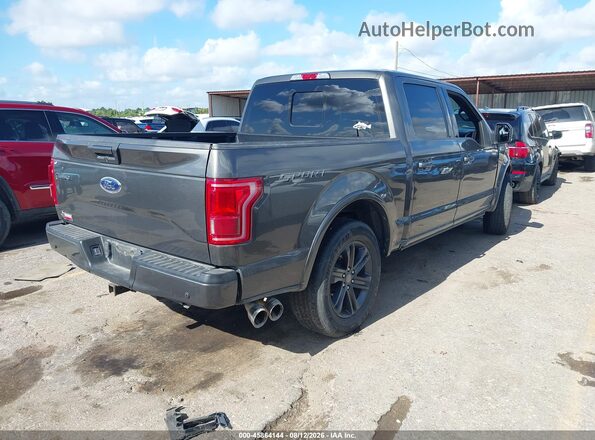 1FTEW1CF2HKC03983 2017 FORD F150 Gray უკანა მარჯვენა