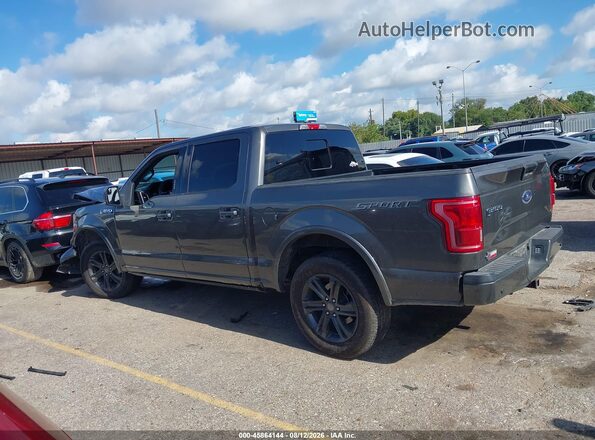 1FTEW1CF2HKC03983 2017 FORD F150 Gray 