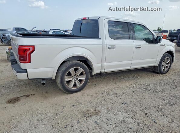 1FTEW1CF3GFA36976 2016 FORD F150 White Задня права чверть