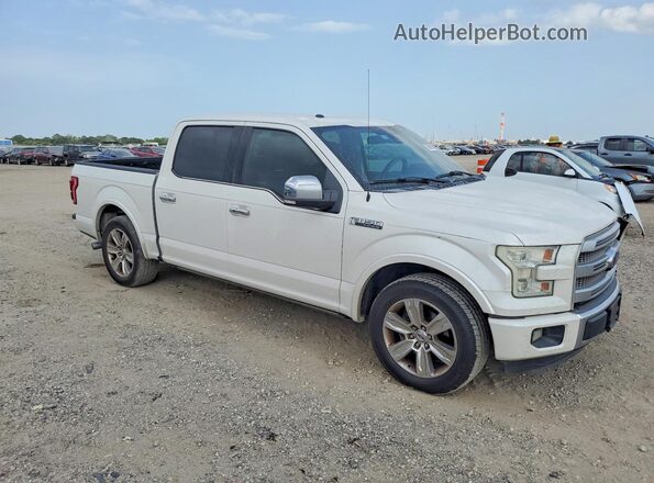 1FTEW1CF3GFA36976 2016 FORD F150 White Передня права чверть