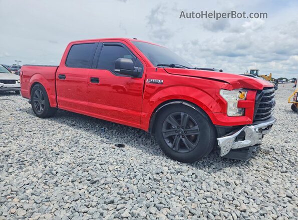1FTEW1CF3GFC59938 2016 FORD F150 Red Delantero derecho