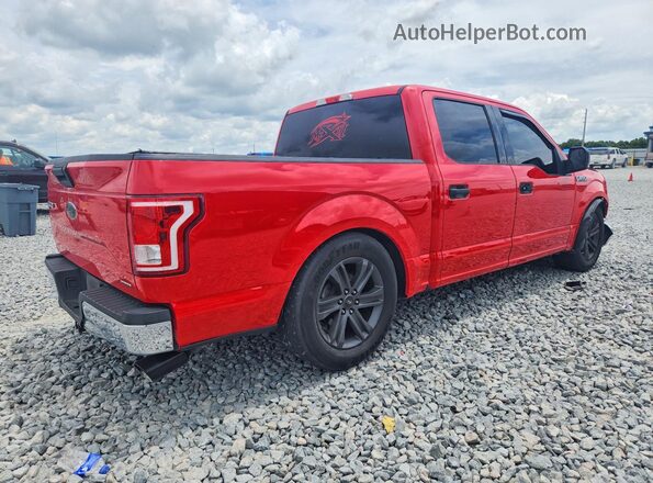 1FTEW1CF3GFC59938 2016 FORD F150 Red Trasero derecho