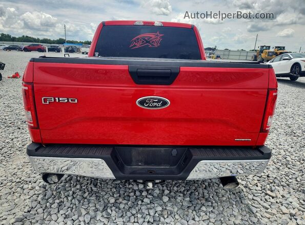 1FTEW1CF3GFC59938 2016 FORD F150 Red Vista trasera