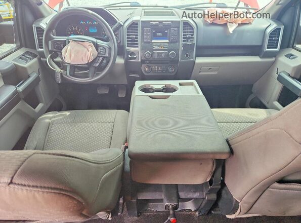 1FTEW1CF3GFC59938 2016 FORD F150 Red Vista del salpicadero