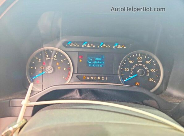 1FTEW1CF3GFC59938 2016 FORD F150 Red Vista del cuadro de instrumentos