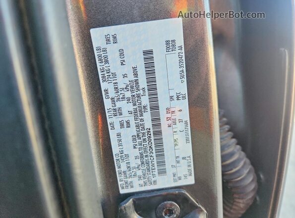 1FTEW1CF3GKD09292 2016 FORD F150 Silver Vista del compartimento del motor