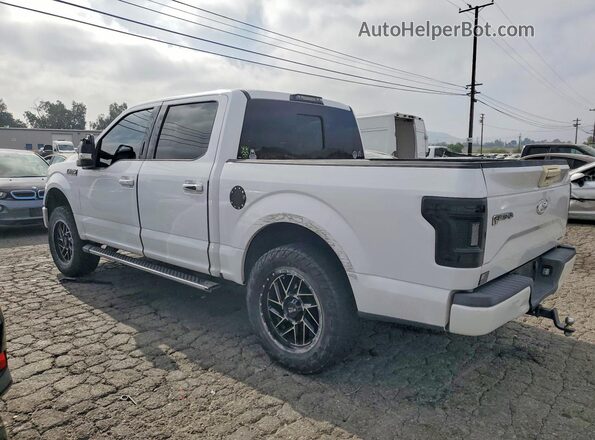 1FTEW1CF3GKE46054 2016 FORD F150 White Rear left