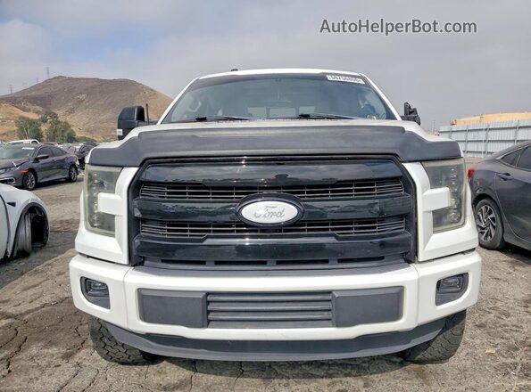 1FTEW1CF3GKE46054 2016 FORD F150 White Front view