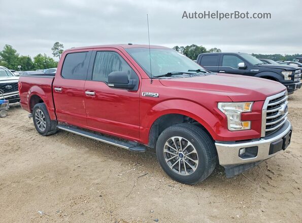 1FTEW1CF3HKC96397 2017 FORD F150 Красный Передняя правая четверть
