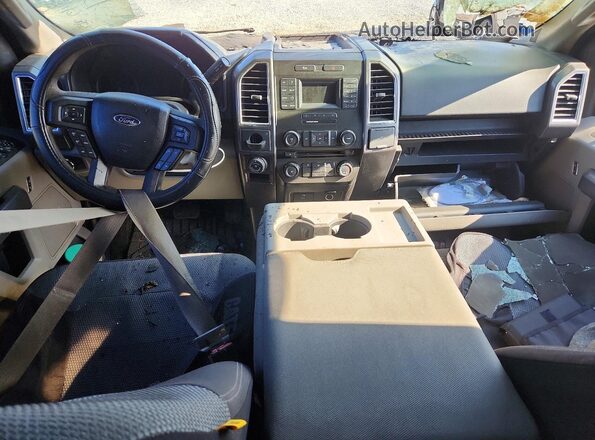 1FTEW1CF4GKF33638 2016 FORD F150 White Առջևի վահանակի տեսք