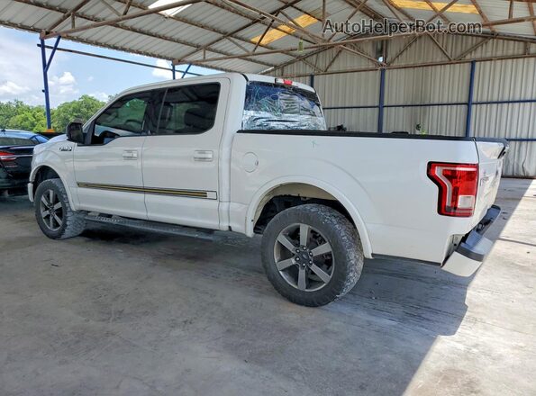 1FTEW1CF4HFA18648 2017 FORD F150 White Tył lewy