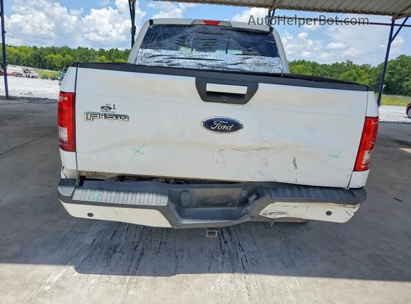 1FTEW1CF4HFA18648 2017 FORD F150 White Widok z tyłu