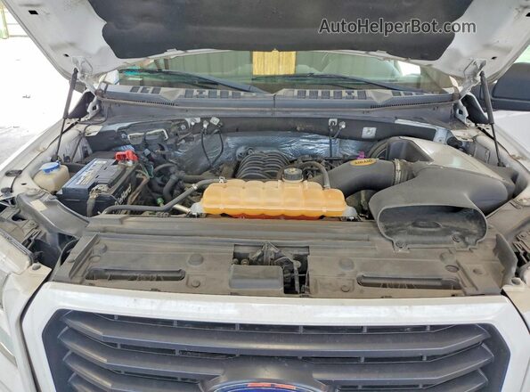 1FTEW1CF4HFA18648 2017 FORD F150 White Widok wnętrza z tyłu