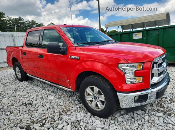 1FTEW1CF6GFA17452 2016 FORD F150 Red Przód prawy