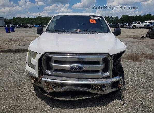 1FTEW1CF7GFD48346 2016 FORD F150 White წინა ხედი
