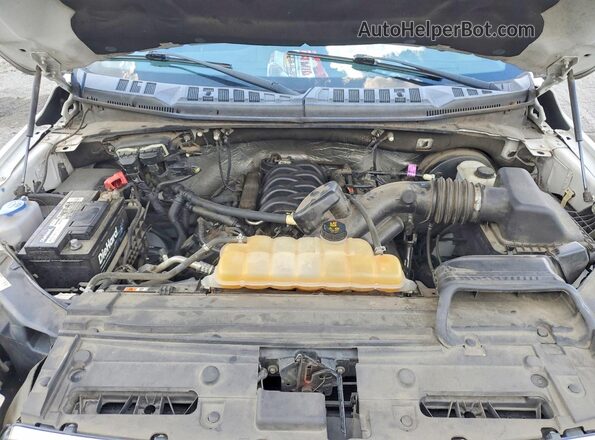 1FTEW1CF7GFD48346 2016 FORD F150 White უკანა სალონის ხედი