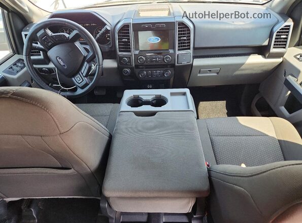 1FTEW1CF7HKE44440 2017 FORD F150 Silver Առջևի վահանակի տեսք
