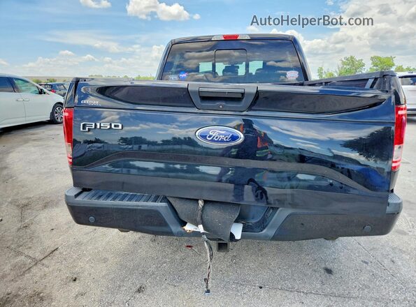 1FTEW1CF7HKE45538 2017 FORD F150 Black Vista trasera