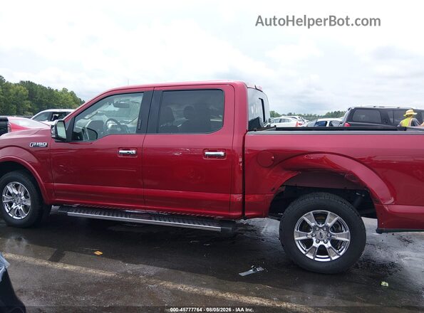 1FTEW1CF8GFA35225 2016 FORD F150 Red Սալոնի 360 աստիճան տեսք
