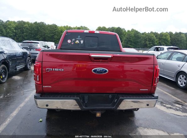 1FTEW1CF8GFA35225 2016 FORD F150 Red 