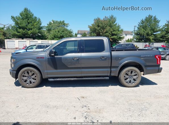 1FTEW1CF8HFB54538 2017 FORD F150 Gray Vista interior de 360 grados