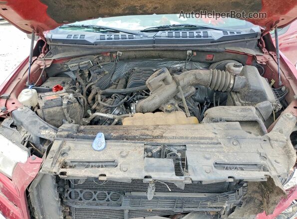 1FTEW1CF8HKC23221 2017 FORD F150 Красный Вид задней части салона