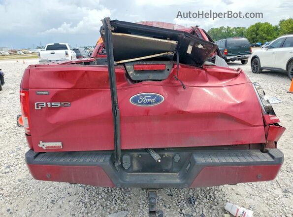 1FTEW1CF8HKC23221 2017 FORD F150 Красный Вид сзади