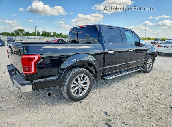 1FTEW1CF9GFA63437 2016 FORD F150 Black უკანა მარჯვენა