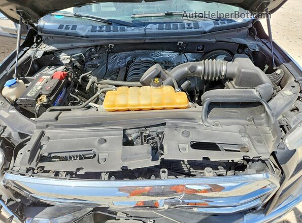 1FTEW1CF9GFA63437 2016 FORD F150 Black უკანა სალონის ხედი