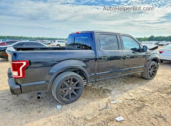 1FTEW1CF9HKC28069 2017 FORD F150 Black უკანა მარჯვენა