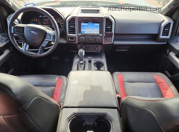 1FTEW1CF9HKC28069 2017 FORD F150 Black წინა პანელის ხედი