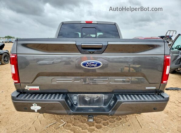 1FTEW1CG0JKC49889 2018 FORD F150 Gray უკანა ხედი
