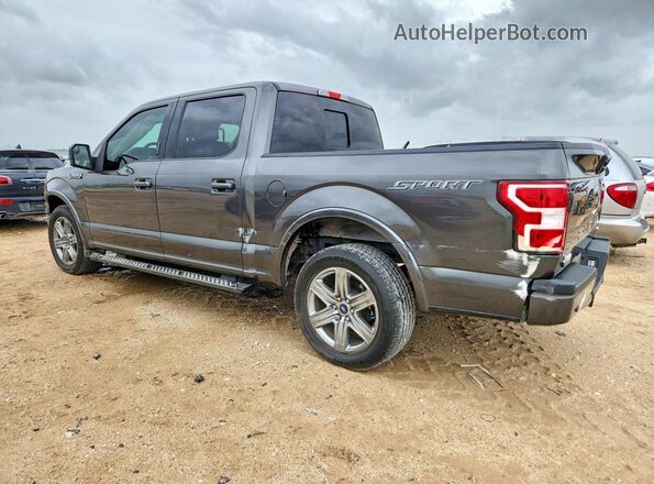 1FTEW1CG0JKC49889 2018 FORD F150 Gray უკანა მარცხენა