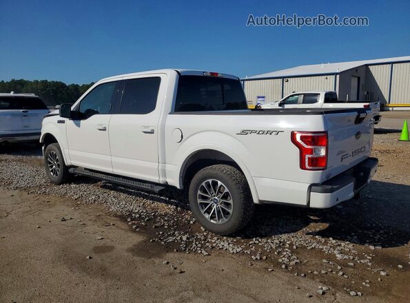 1FTEW1CG1JKF99385 2018 FORD F150 Белый Задняя левая четверть