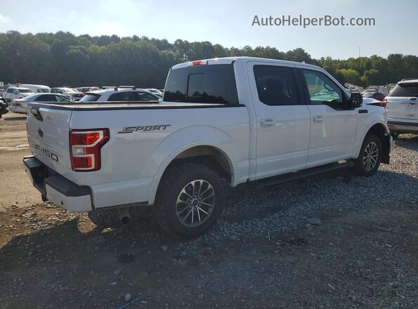 1FTEW1CG1JKF99385 2018 FORD F150 Белый Задняя правая четверть